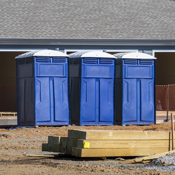 are there different sizes of porta potties available for rent in Cumings